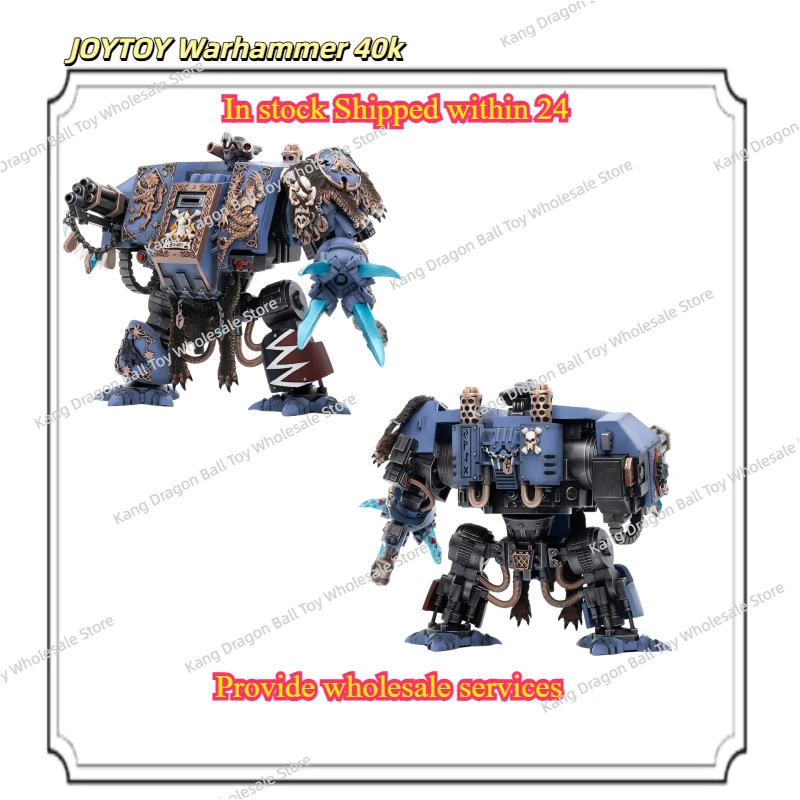 متوفر في المخزون JOYTOY Warhammer 40K 1/18 شخصية الحركة ذئاب الفضاء بيورن نموذج أنيمي بيد السقوط هدية