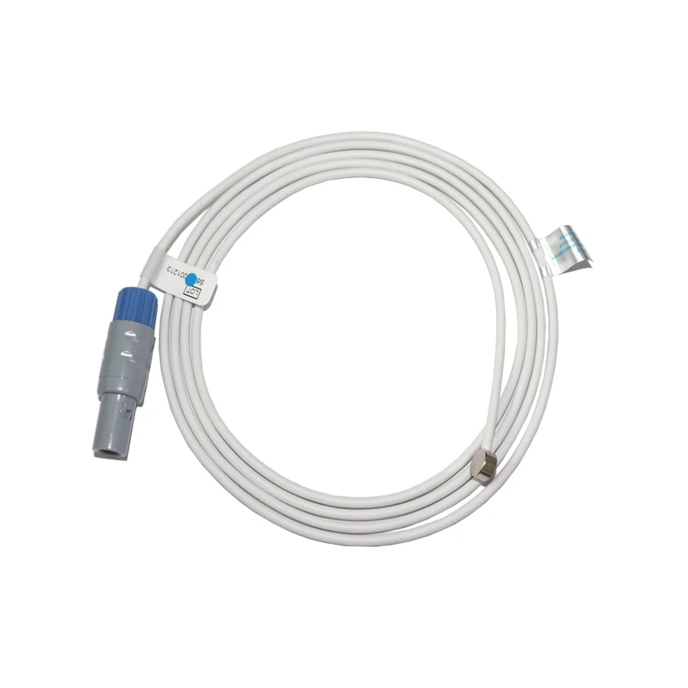 

Датчик температуры поверхности кожи для взрослых, редель 4pin, 30K, L = 1,5 м, диск 12 мм