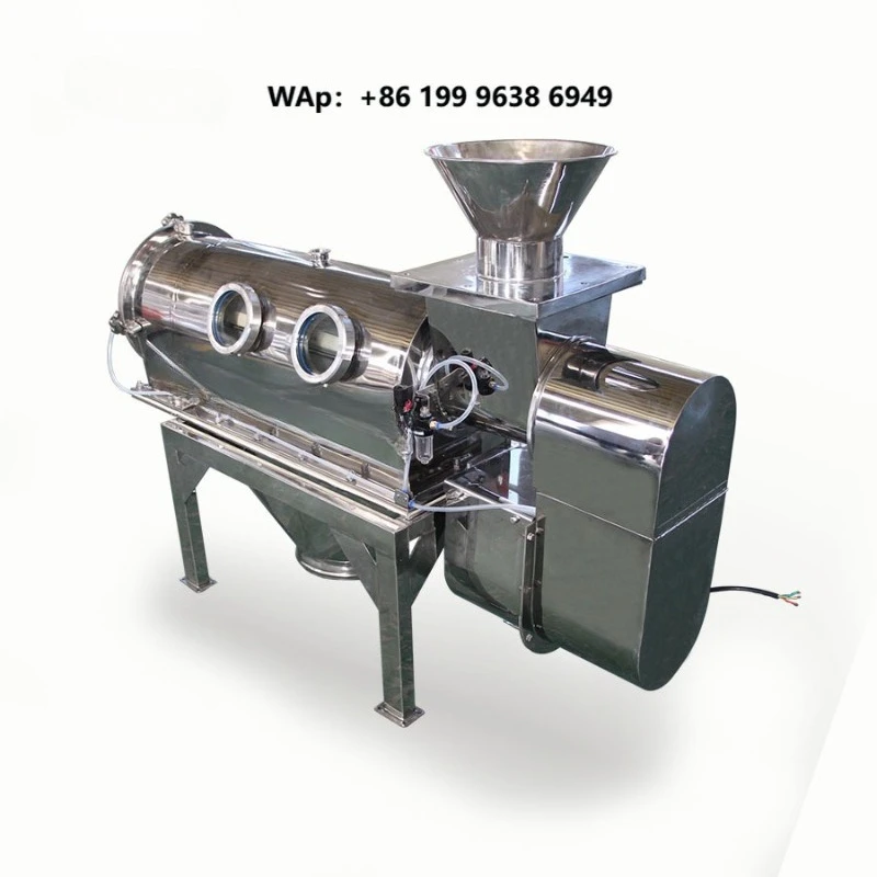 Stainless Steel Baobab Seeds and Pulp Airflow Screen Separating Machine