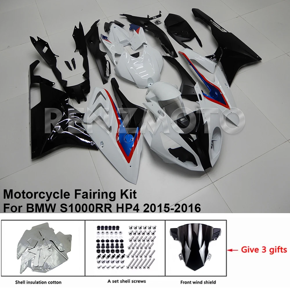 

B1015-115a Motorcycle Fairing Set Body Kit Plastic For BMW S1000RR HP4 2015-2016 Accessories ABS Injection Bodywork