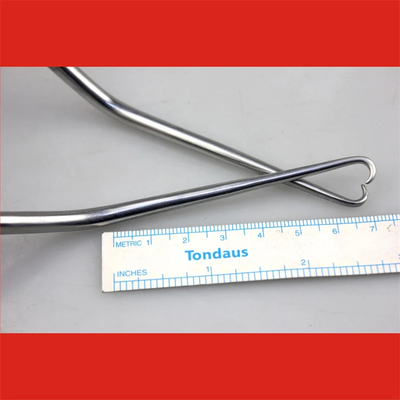Single Hook Posterior Cranial Retractor Cross Tooth Craniotomy Neurosurgical Instruments Head Orthopedic Instruments Medical