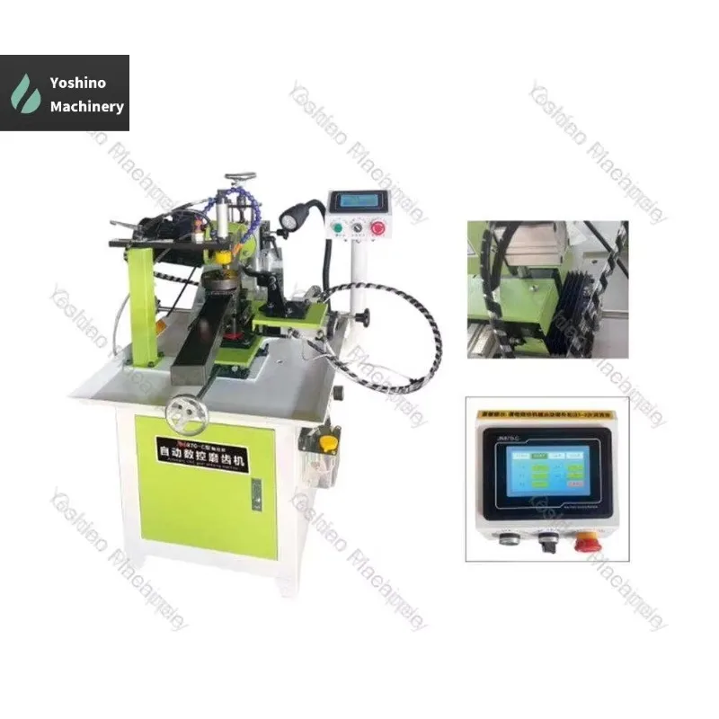 JN870 CNC Automatic Surface HSS Saw Blade Sharpening Machine Precision Grinding and Sharpening for Woodworking