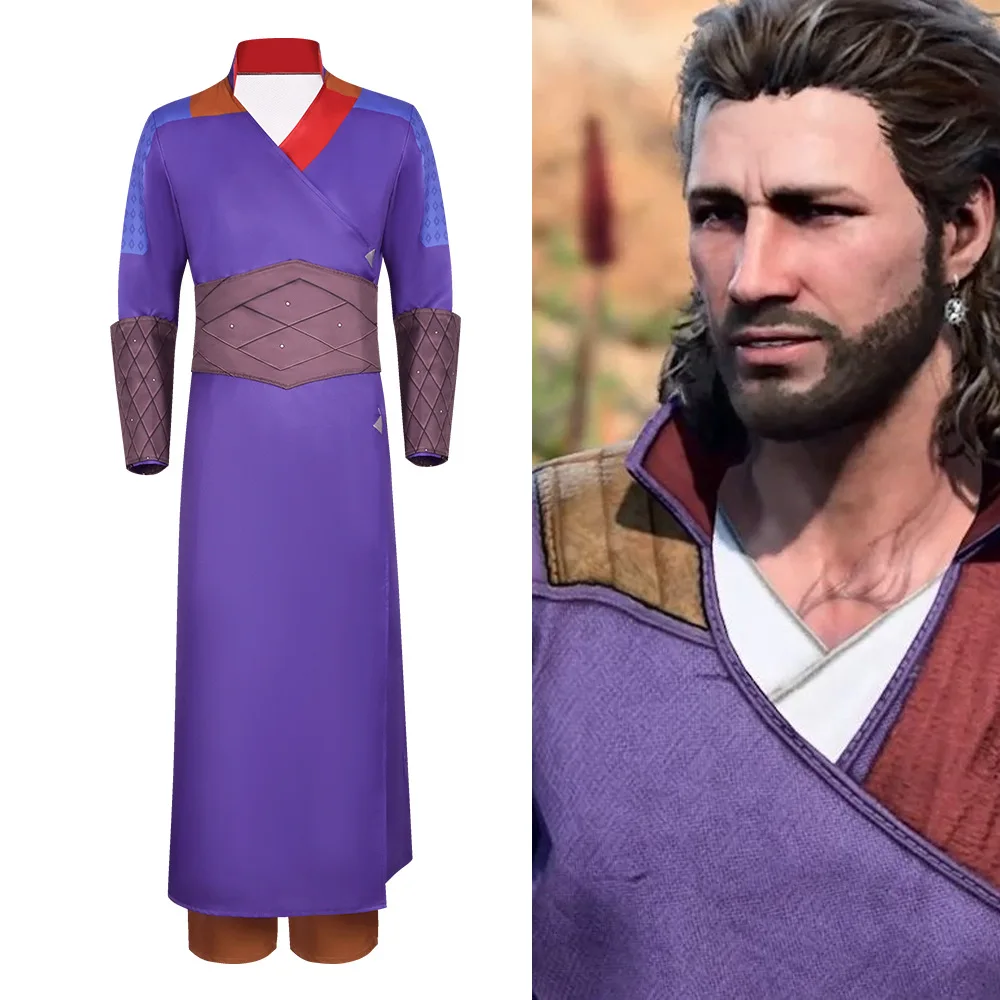 

Baldur's Gate 3 Cosplay Costume For The Character Gate Game Role-playing Dress-up Outfit.