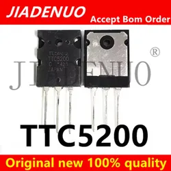 (10pcs) 100% New 2SA1943 TO-3P 2SC5200 TO-3PL 3pair (5PCS SC5200 SA1943) TTC5200 TTA1943 Chipset