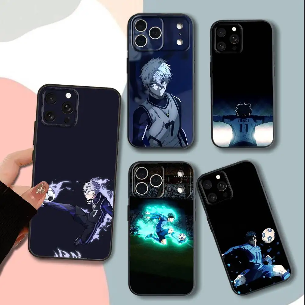 

Anime B-Blue L-Locks COOL Phone Case For iPhone 15,13,16,12,11,17,14,Plus,Pro,Max,XS,XR,X,SE,Mini,Soft Silicone Black Cover