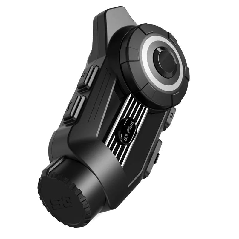 Obrázek 4: ABMF-S3 plus motocykl helma Bluetooth interkom náhlavní 2K video rekordér DVR palubní kamera podporuje 6pro lid