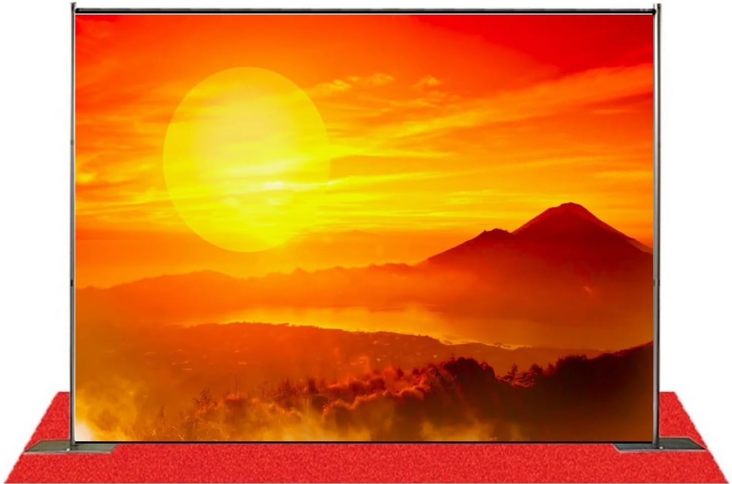 الصيد البري الأفريقي سفاري الأسد شجرة الجبل غروب الشمس الحيوان الملك الخلفيات الأطفال أطفال التصوير خلفيات الاستوديو