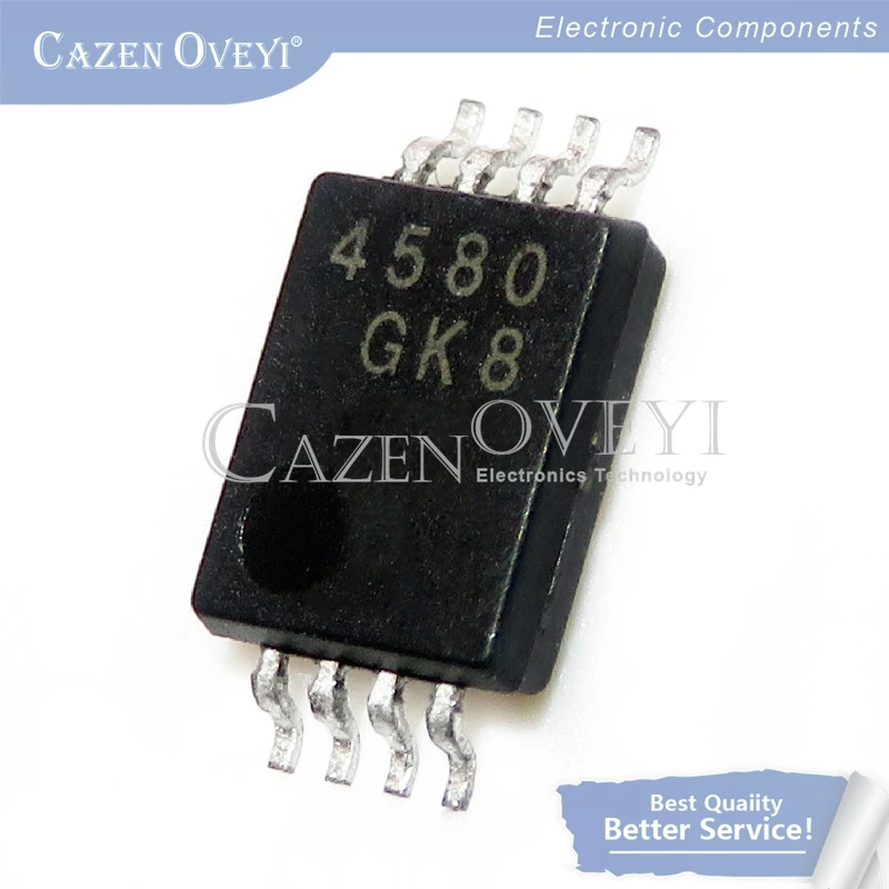 5pcs/lot NJM4580V NJM4580 JRC4580 4580 BA4560RFVM BA4560 4560 LM5007MMX LM5007 S81B LM5008MM LM5008 SAYB MSSOP-8