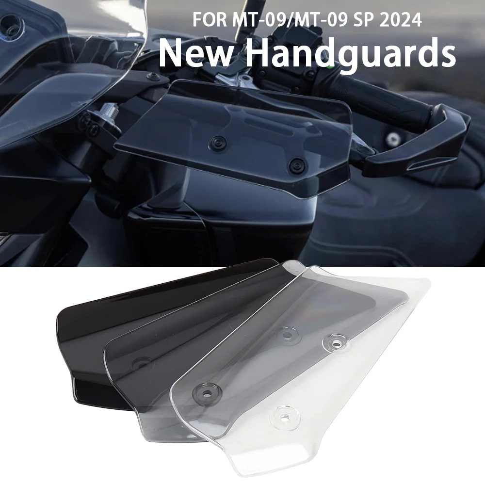 Protector de mano para motocicleta, Deflector extendido, parabrisas, YAMAHA MT-09/MT09 SP 2024, nuevo