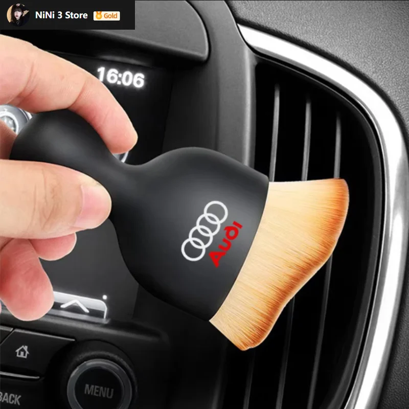 

Car Interior For Audi A3 A4 B8 8P 8V B6 A5 A6 C7 Q5 B9 B7 C6 Cleaning Tool Air Conditioner Air Outlet Cleaning Brush Car Brush