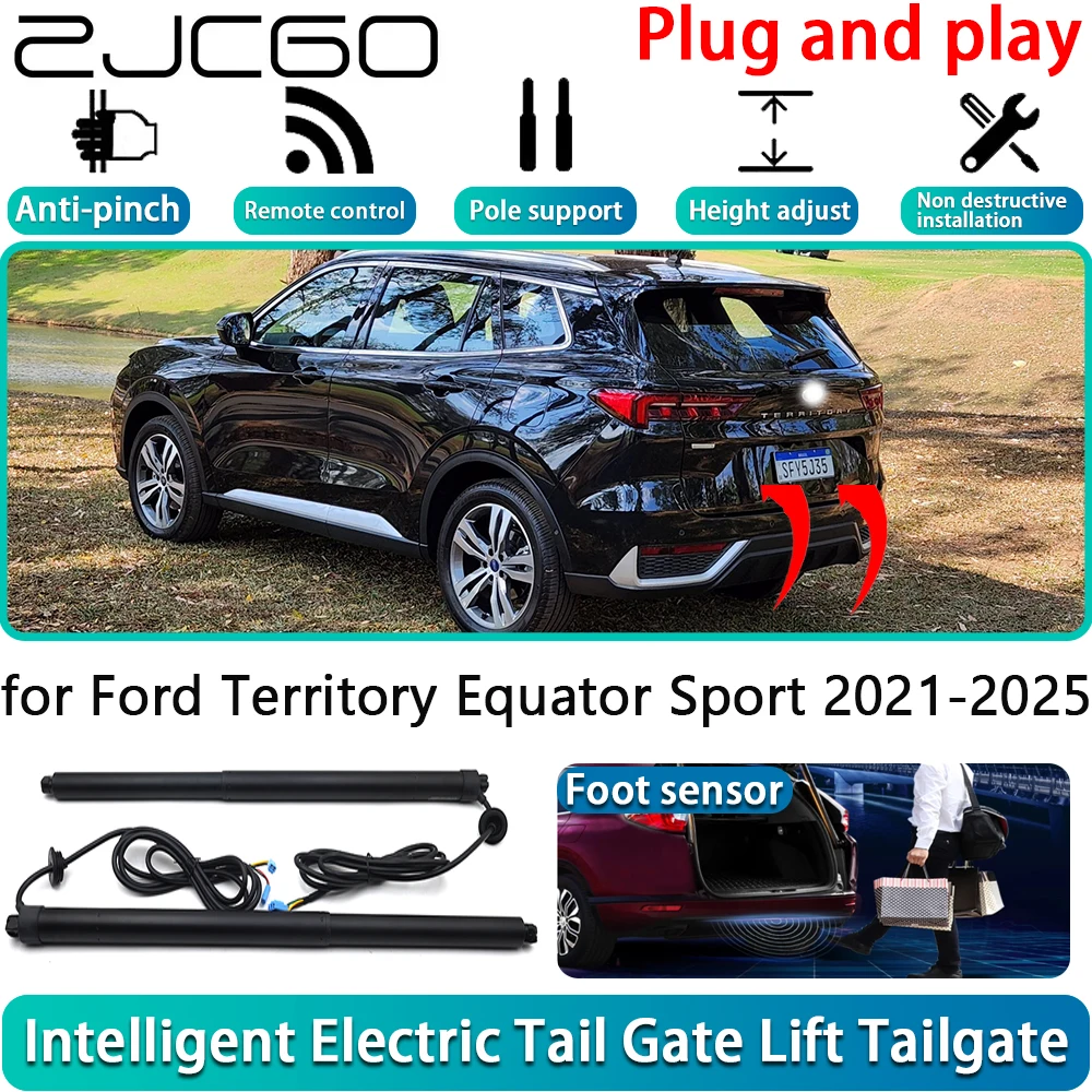

for Ford Territory Equator Sport 2021-2025 Electric Powered Tailgate Power Liftgate Automatic Tailgate System With Foot Sensor