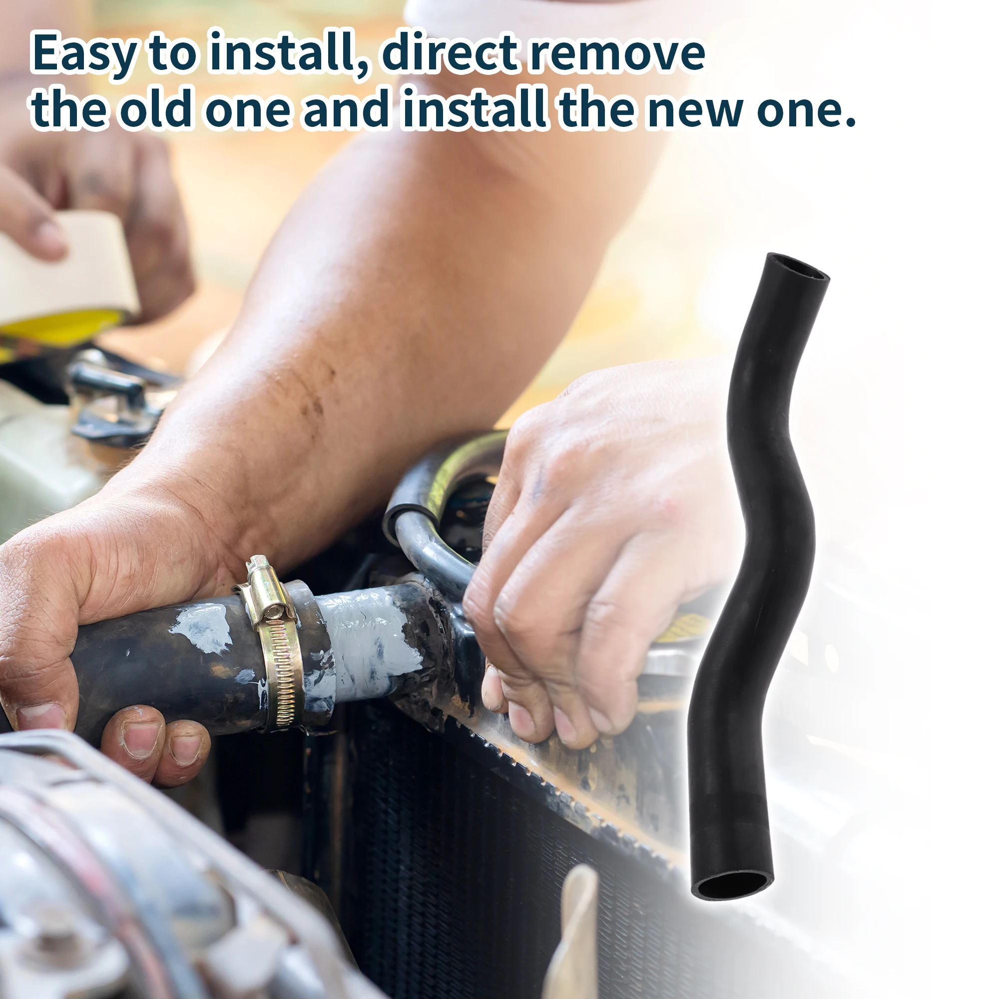 Motoforti خرطوم المبرد سخان خرطوم المبرد المخرج خرطوم الأنابيب رقم 1657238100 لكزس LS460 4.6L 07-12 النازل