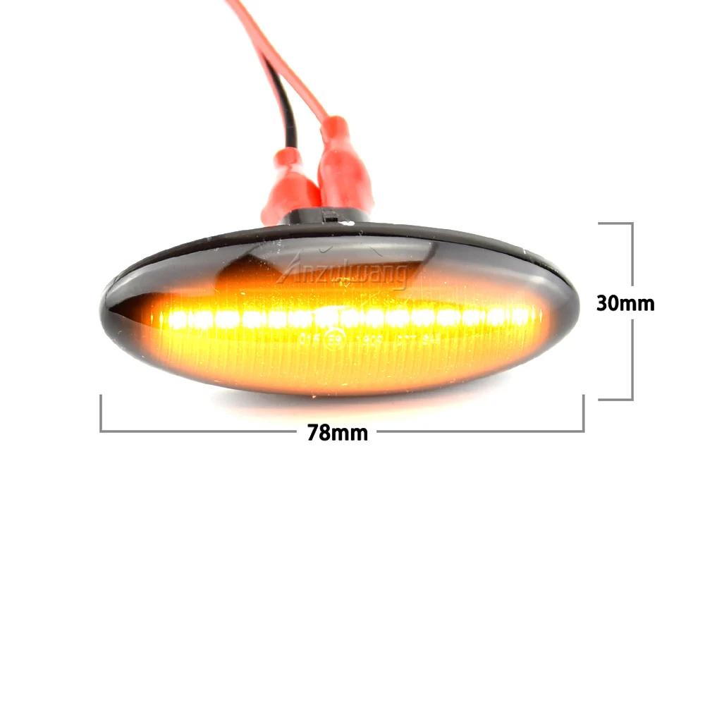 Dynamiczne światło obrysowe LED do Toyoty Yaris 2005-2009 RAV4 2006-2009 Auris 2007-2010 COROLLA 2007-2010