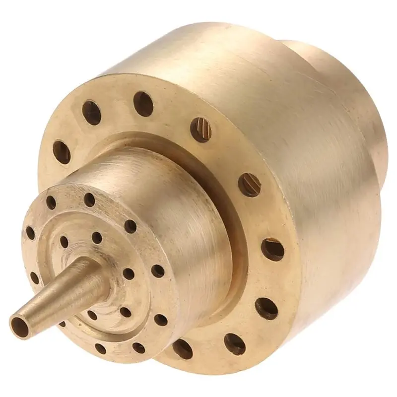 

【ORNAMENT】Форсунка для фонтана с эффектом водной струи 1,5 дюйма, латунная, двухдюймовая, для садового пруда - создает красивый визуальный эффект