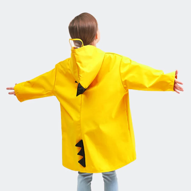 Outdoor Student Rain Gear Cute Dinosaur Polyester Kid Waterproof Raincoat Children Baby Waterproof Cartoon Boys Girls Poncho