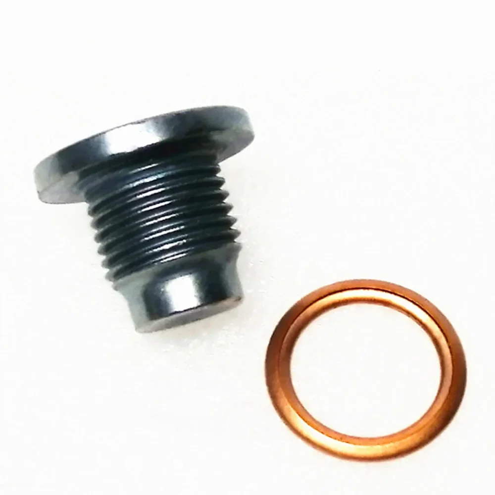 016393 Engine Oil Sump Plug, Plug Seal for Peugeot 1007 206 207 208 3008 307 308 406 407 508 07 807 for Citroen C4 C5 C6