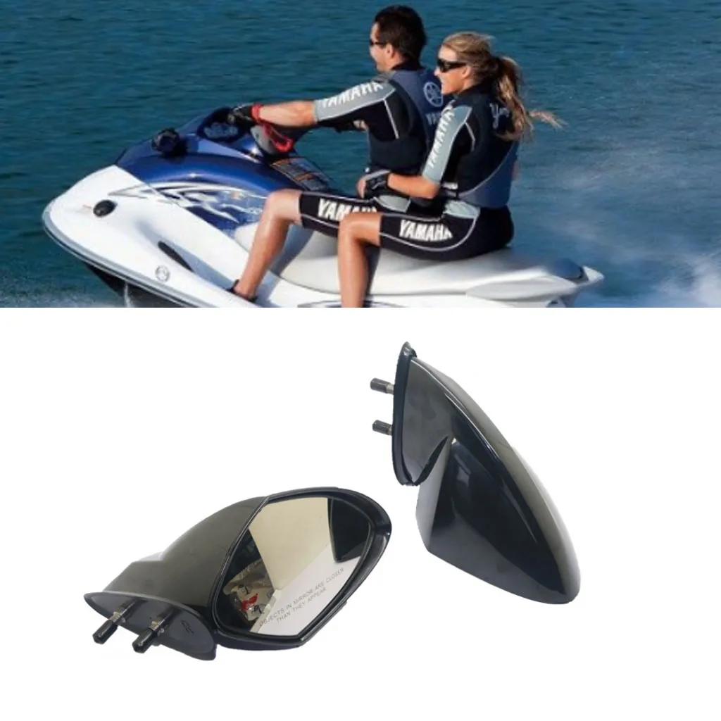 Для Yamaha WaveRunner VX 110 Deluxe Cruiser Sport 2005-2009 EX Series, мотоциклетное зеркало, боковое зеркало заднего вида для лодки