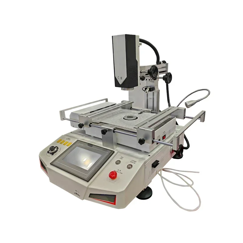 

LY R5880 R5880C Touch Screen BGA Rework Station 5200W Hot Air 3 Zones IC Desoldering Machine for Laptop Game Console Repair