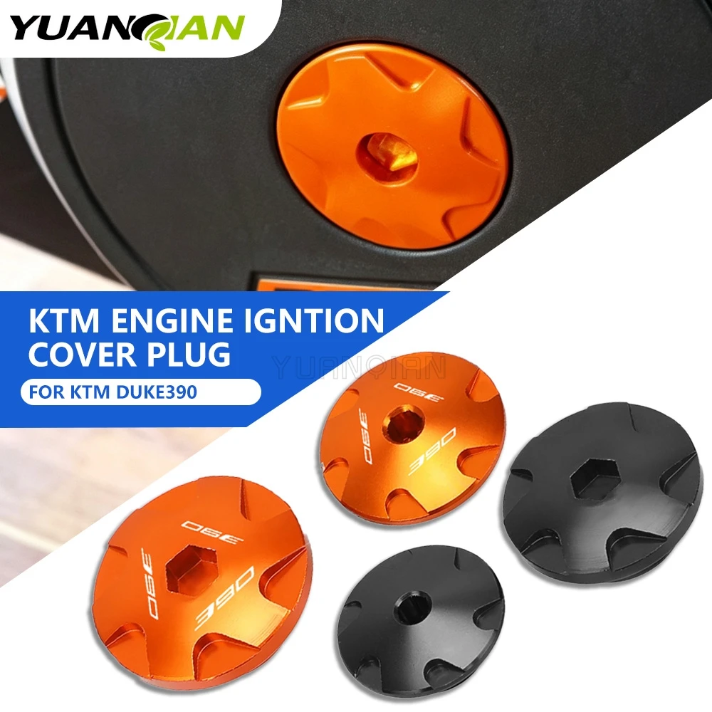 For DUKE 125 200 DUKE 250 2017-2018 390 2013-2018 Engine Cover Camshaft Plug For RC 125 200 250 390 Motor Oil Cap Cover
