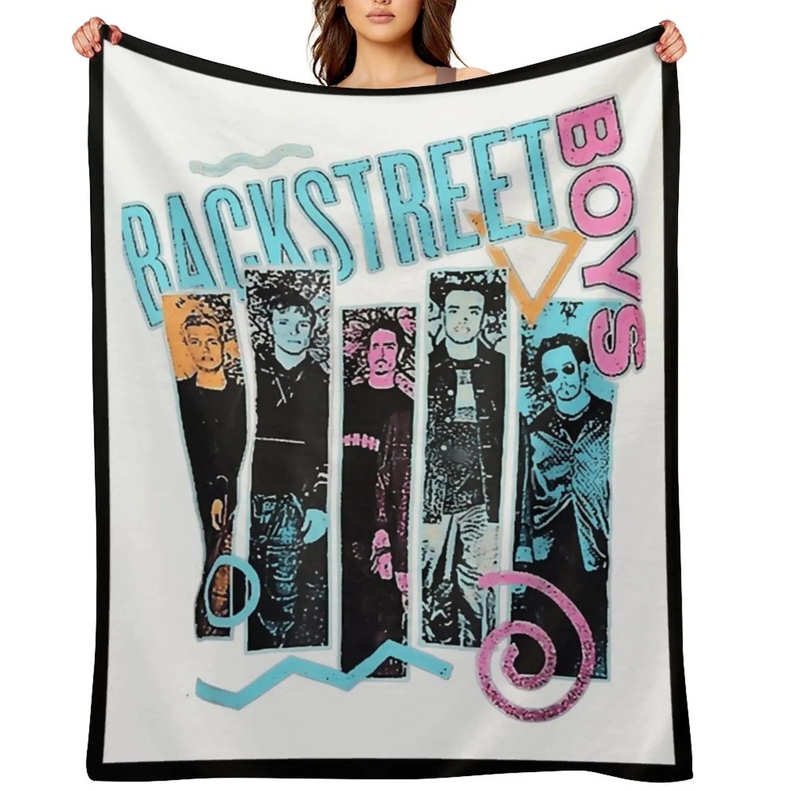 Backstreet Boys Backstreet Boys – Quit Playing Games Heart Throw Blanket Thins Beautifuls Soft Big Sofa Throw sofa bed Blankets