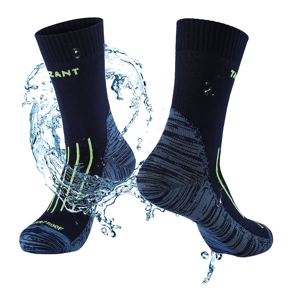 Men Sports Socks Waterproof Cycling Fishing Hiking Snowboarding Thermal Winter Sock Footwear Mid Calf PORELLE MEMBRANES Outdoors