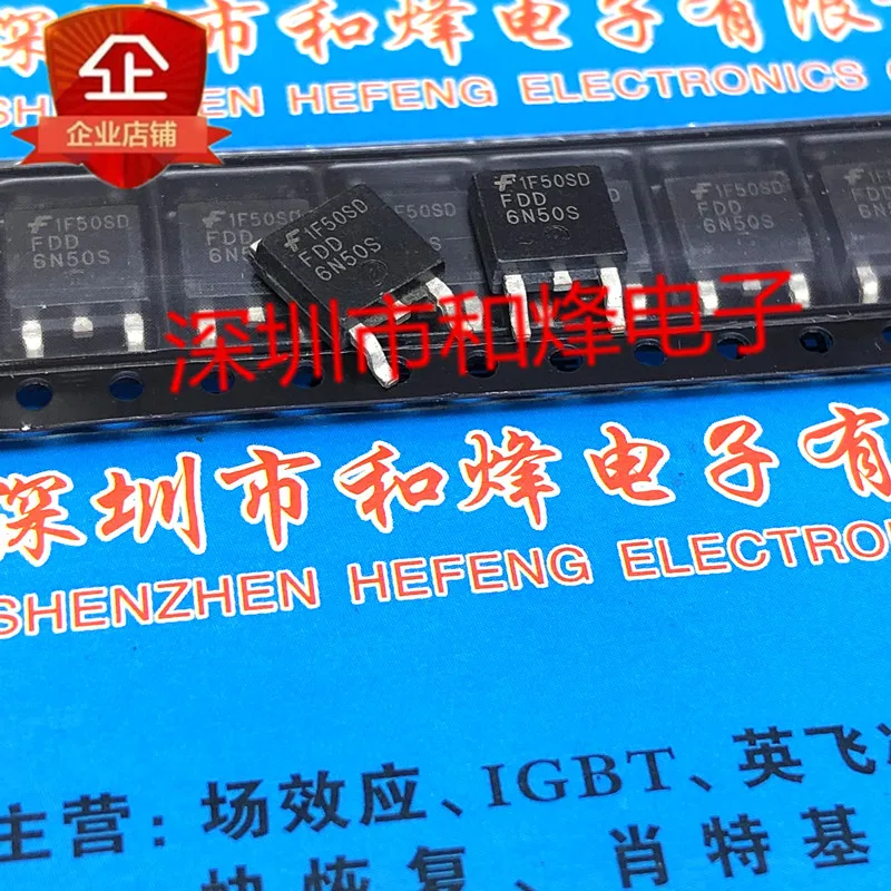 

20PCS/LOT FDD6N50S TO-252 500V 6A Datasheet - Electronic Component for Professional Use