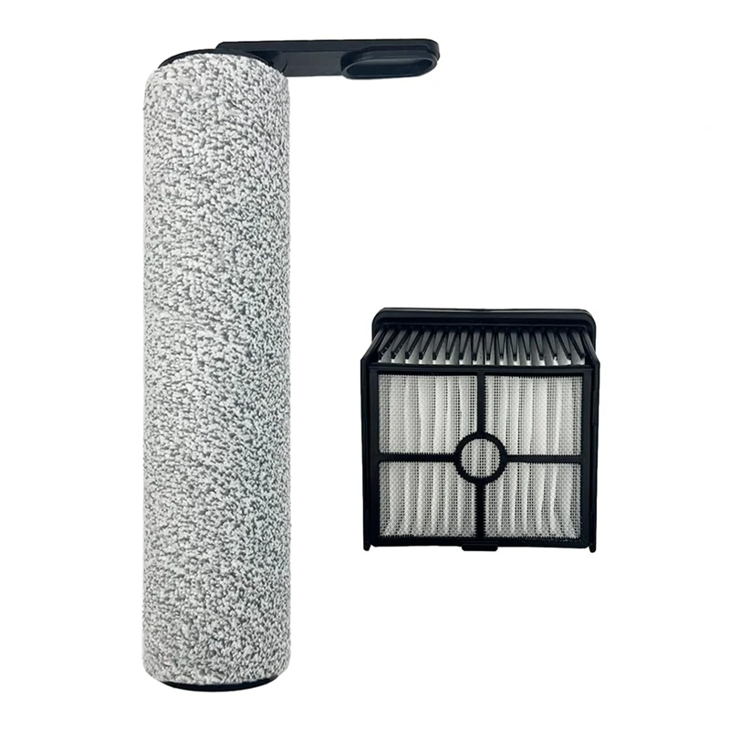 فرشاة الأسطوانة ومجموعة مرشح لقطع غيار المكنسة الكهربائية اللاسلكية الرطبة والجافة DREAME Trouver K10 & K10 Pro