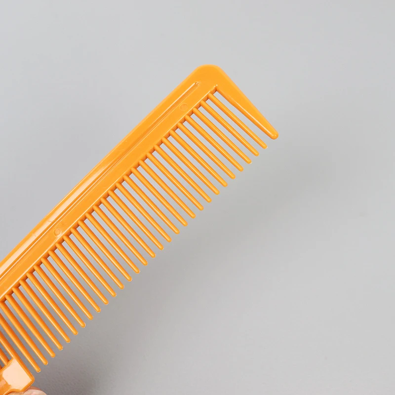 مشط تشذيب الشعر البلاستيكي المضاد للساكنة ، رأس مسطح ، مشط تصفيف الصالون ، 1: