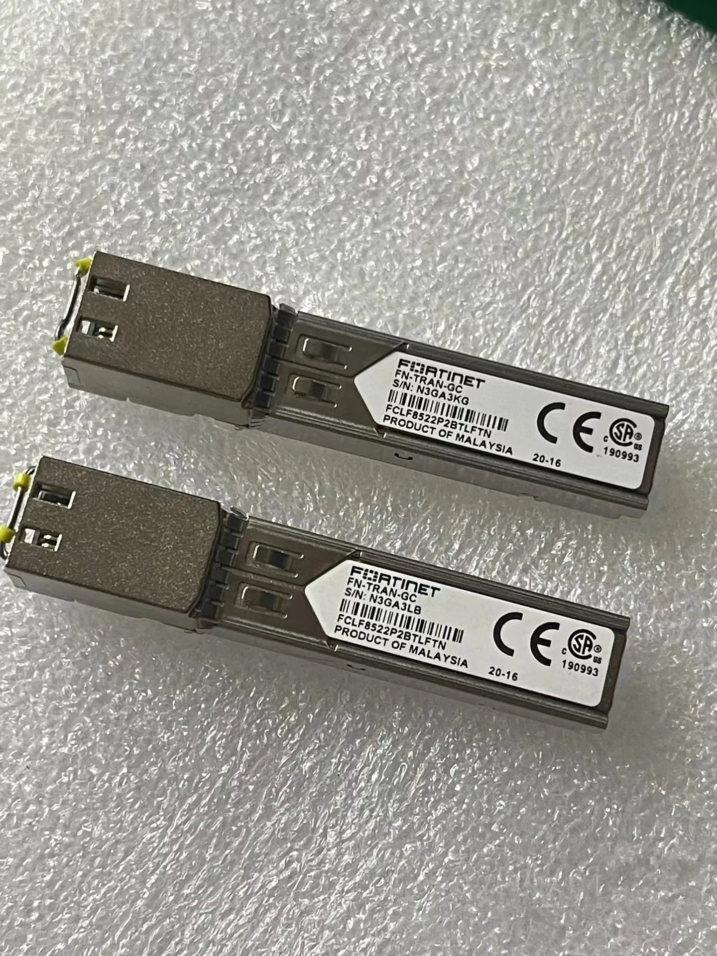 1PCS FORTINET RJ45 Fiber Transceiver FN-TRAN-GC FCLF8522P2BTLFTN Gigabit Adaptive Fiber Optical Module