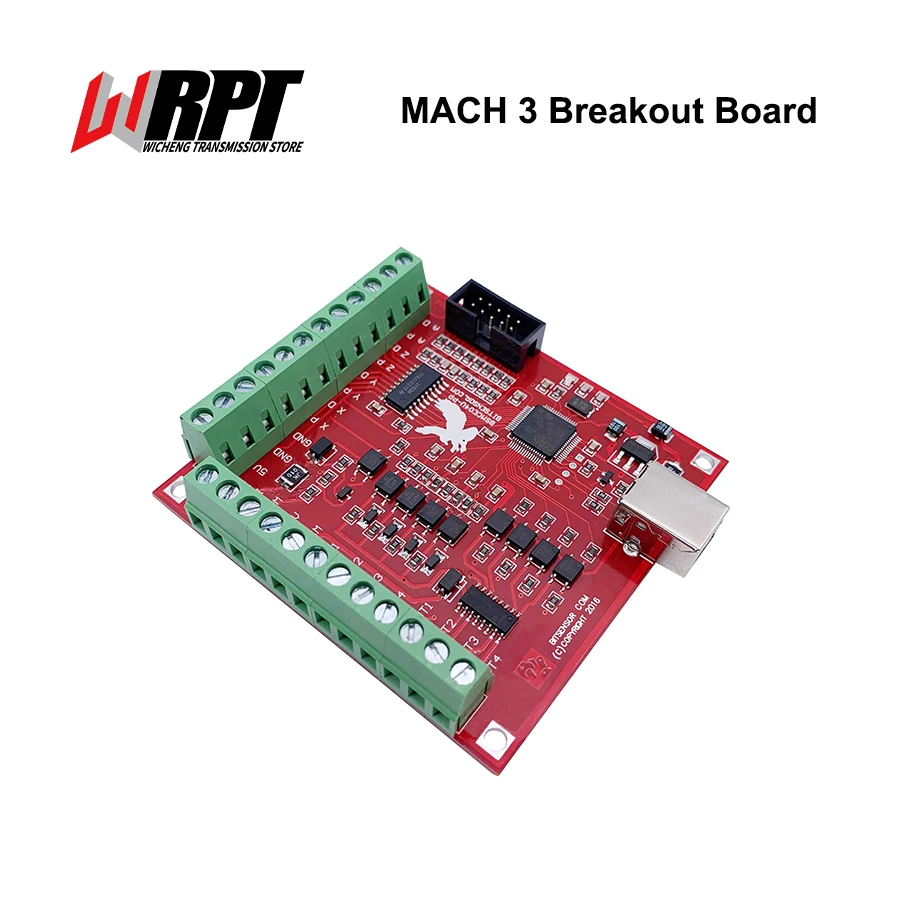 

Супермощный USB-интерфейс MACH3 Карта управления движением Карта Feidiao Основная гравировальная машина Управление интерфейсом с ЧПУ Четырехосная плата