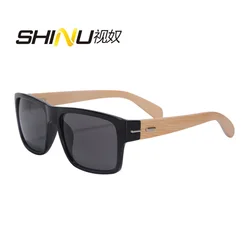 SHINU myopia sunglasses for graduated men polarized sunglasses with prescription y2k glasses for men polarized resin lenses