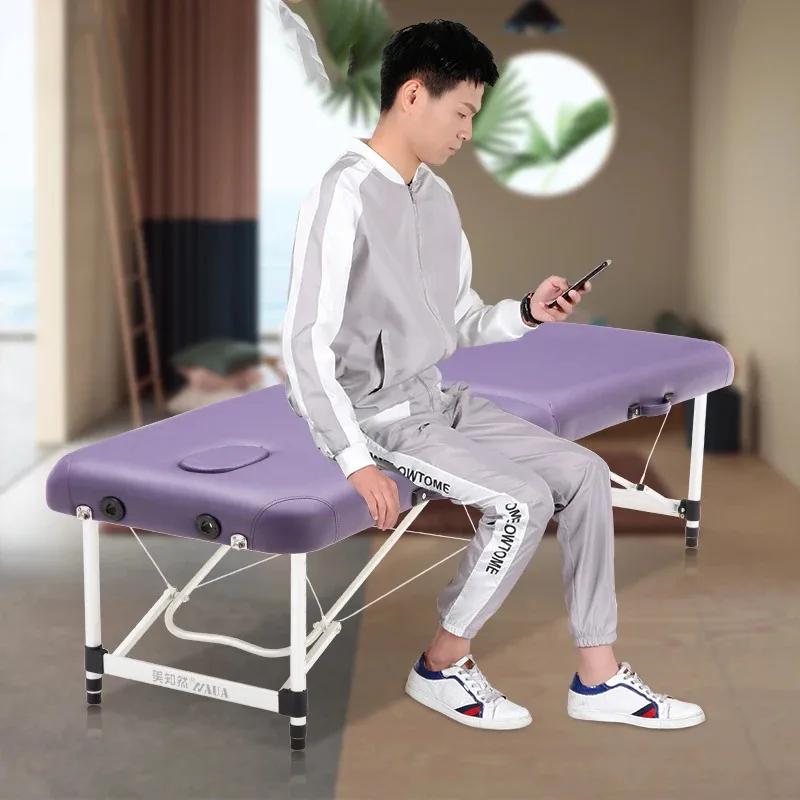 Massage Table Barber Bed Massager Lashes Beds Professional Eyelashes Spa Beauty Aesthetic Stretcher Lettino Pieghevole Salon