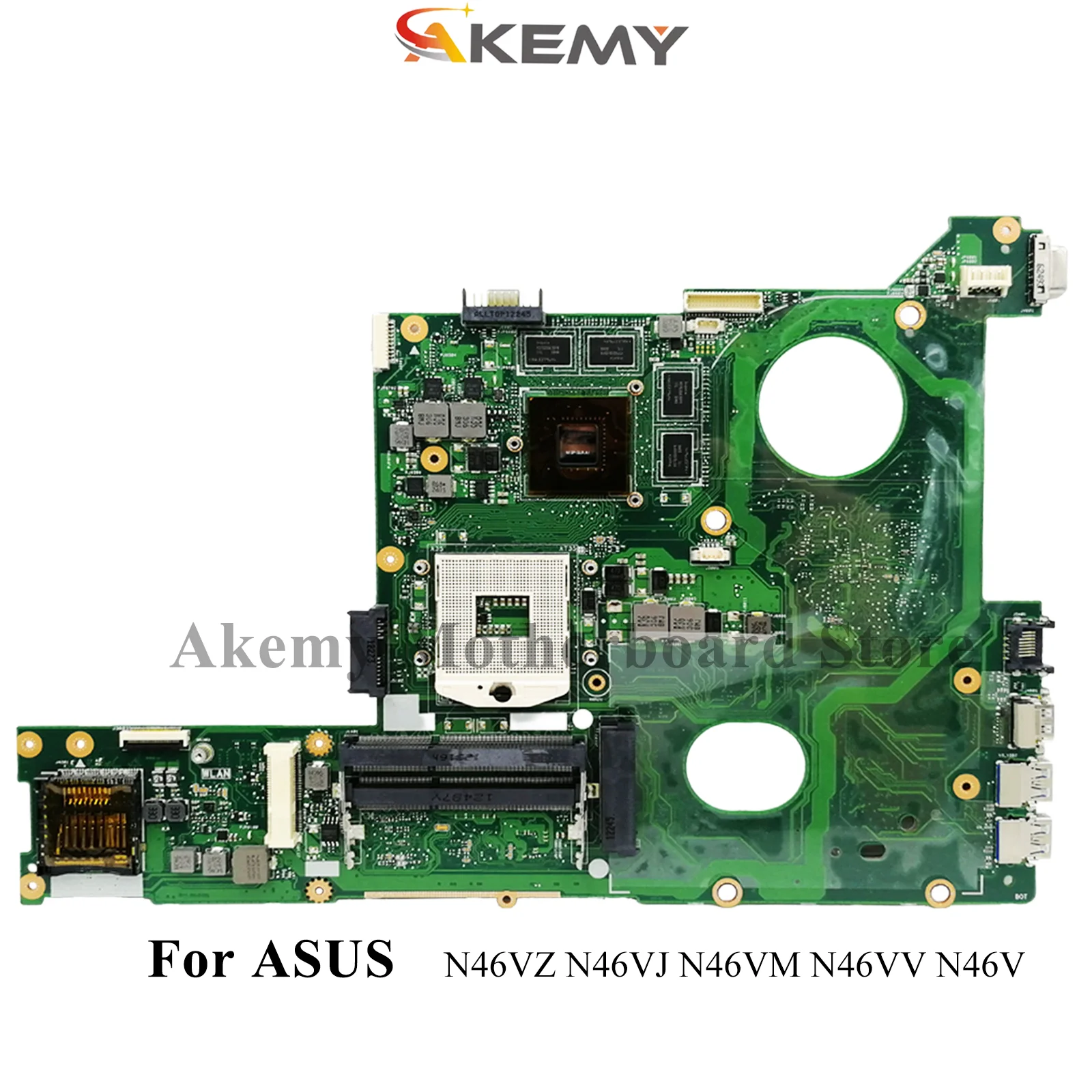 N46VZ Laptop Motherboard Für ASUS N46VV N46VJ N46V N46VB N46VM N46VZ Notebook Mainboard auf lager 100% tests OK schnelle versand