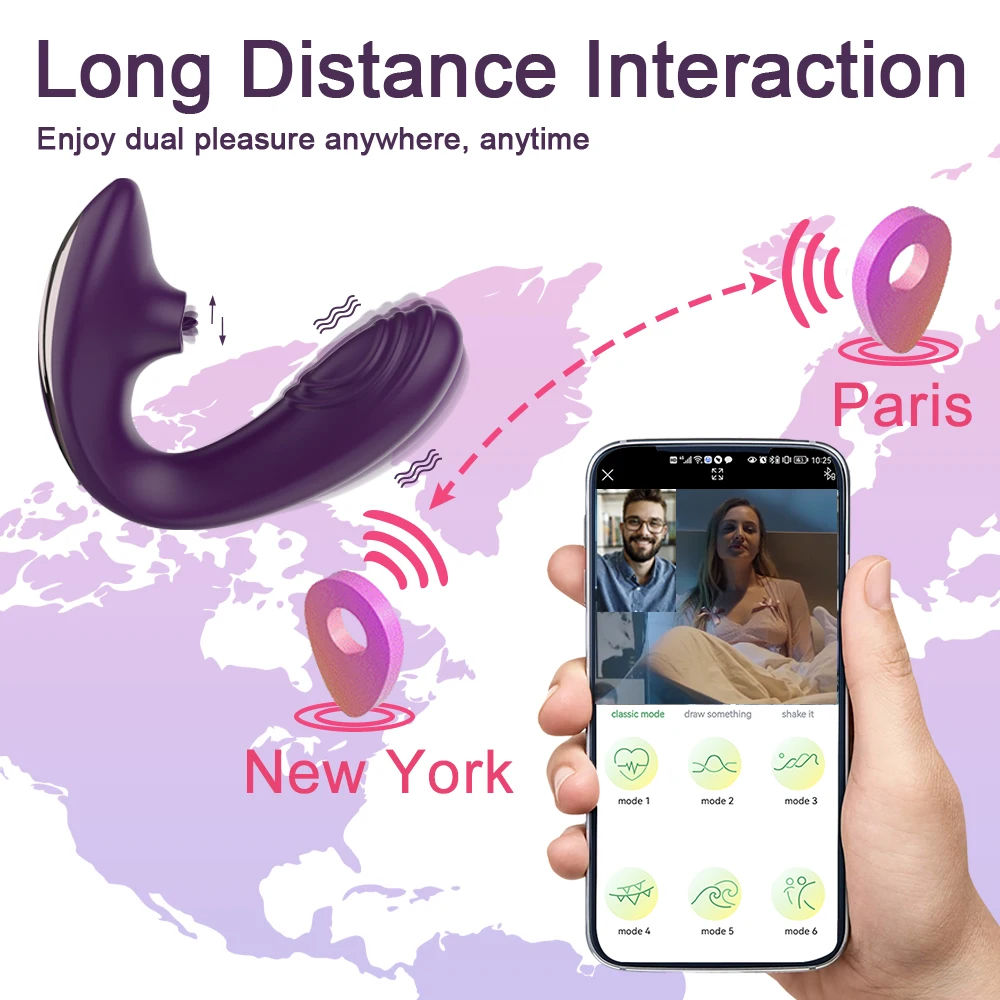 Krachtige Bluetooth App Vibrator Vrouwelijke Met Tong Likken Clitoris Stimulator G Spot Stimulator Volwassen Producten Seksspeeltjes Voor Vrouwen