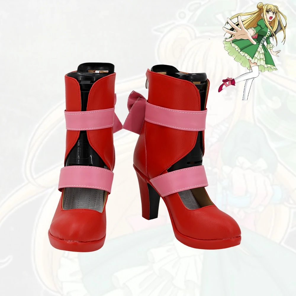 Cecilia Shoes KING OF WARRIOR:HURRICANE FIGHTING SOUL Cosplay Boots