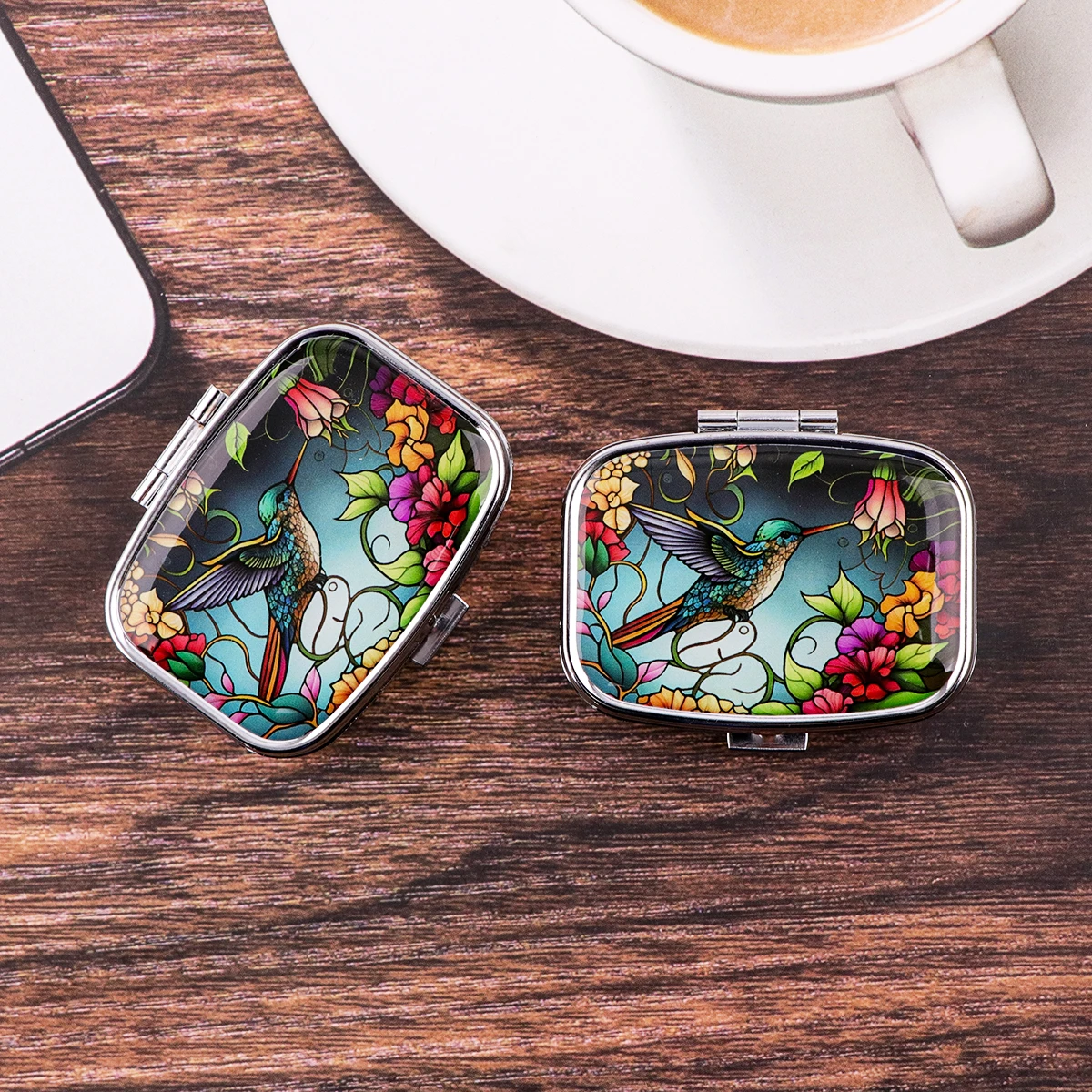 Cute Bird Pill Boxes Cartoon Sealed Subpackage Case Portable Medicine Box Mini Organizer Storage Pills Container Case