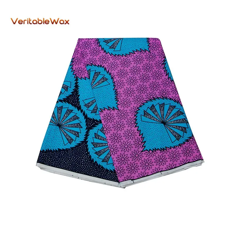 Africa Ankara Polyester Fabric Printed Cloth Sewing Quilting Fabrics For Patchwork Needlework DIY Handmade Accessories FP6265