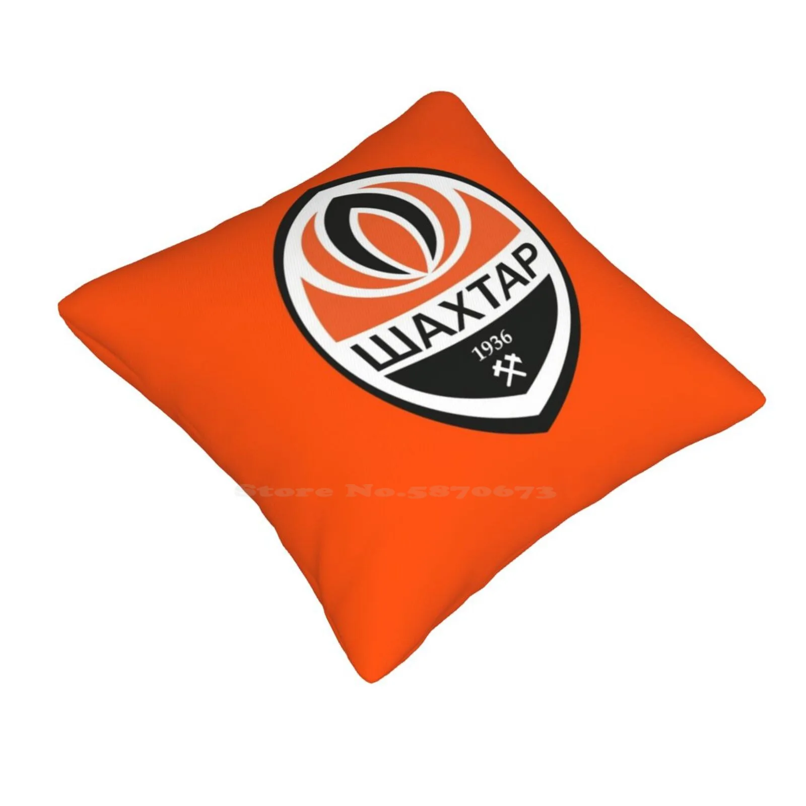 Fc Shakhtar Donetsk Ukranian Football Team Logo Pillow Cover Hug Pillowcase Shakhtar Donetsk Stuff Shakhtar Donetsk Long Sleeve