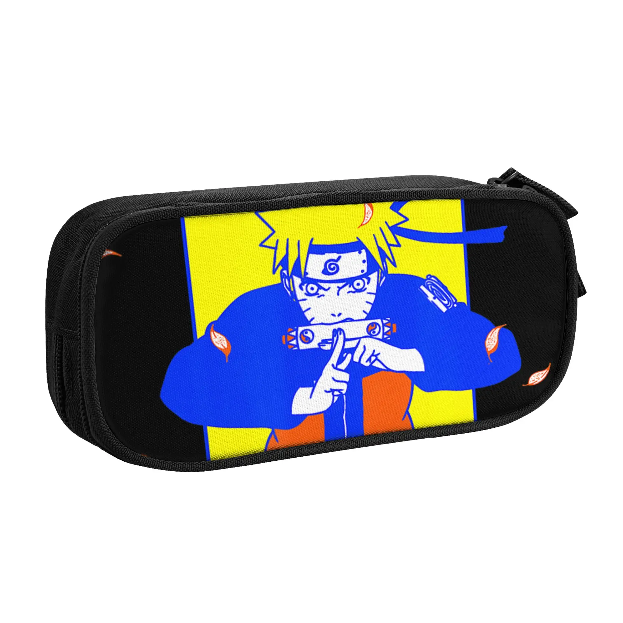 Large Capacity Bags for Child Cartoon Shippuden Floating Leaves Hero Retro Print  Handheld Study Bag for Boys Gilrs Kids