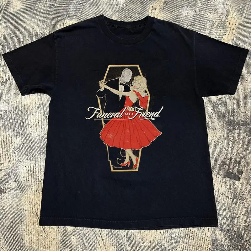 

Funeral For A Friend 'Last Chance To Dance' Black All Size T Shirt OM76