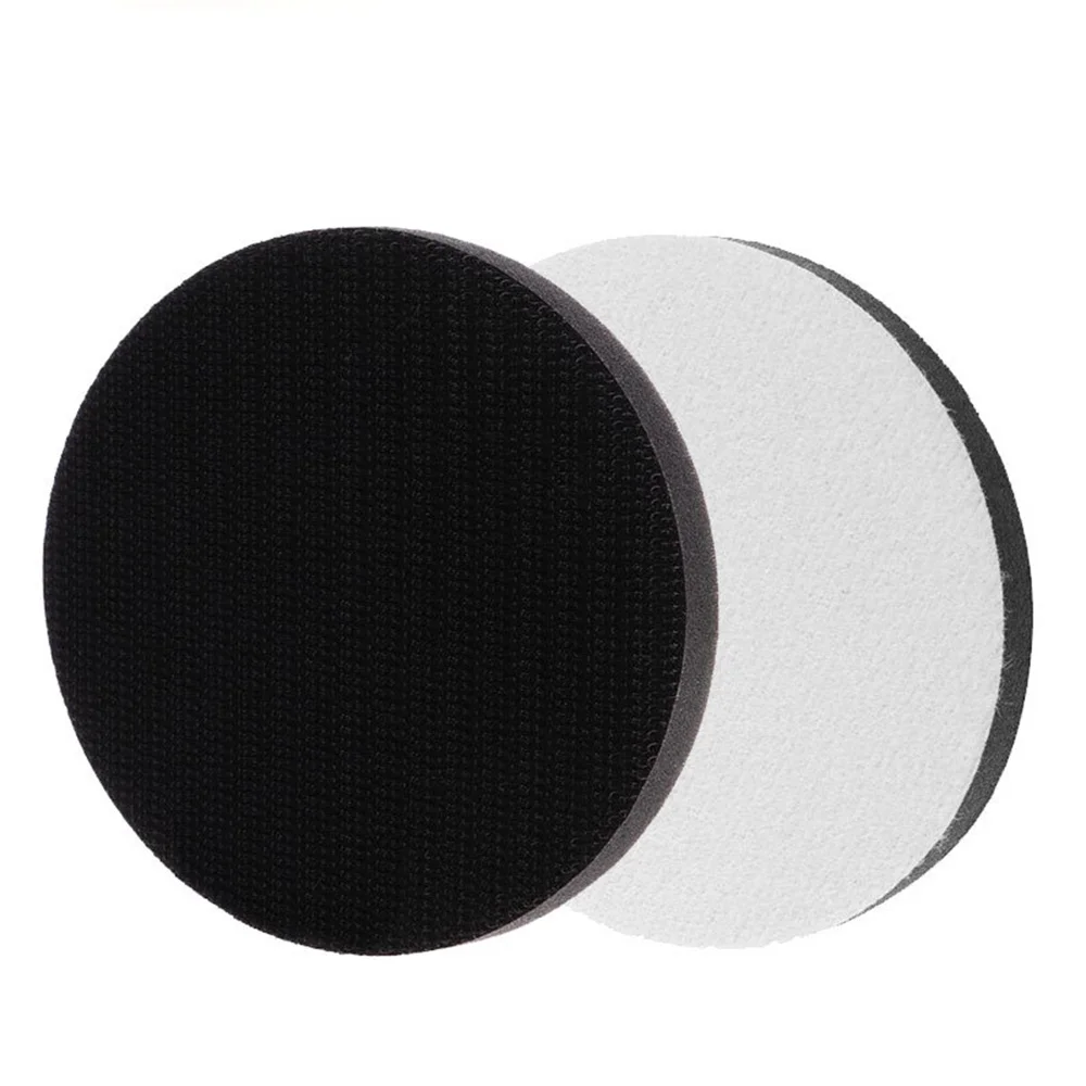 15 Holes Soft Sponge Interface Pad 6 Inch 150mm Sanding Pads Backing Disc Hook & Sanding Discs For Polisher