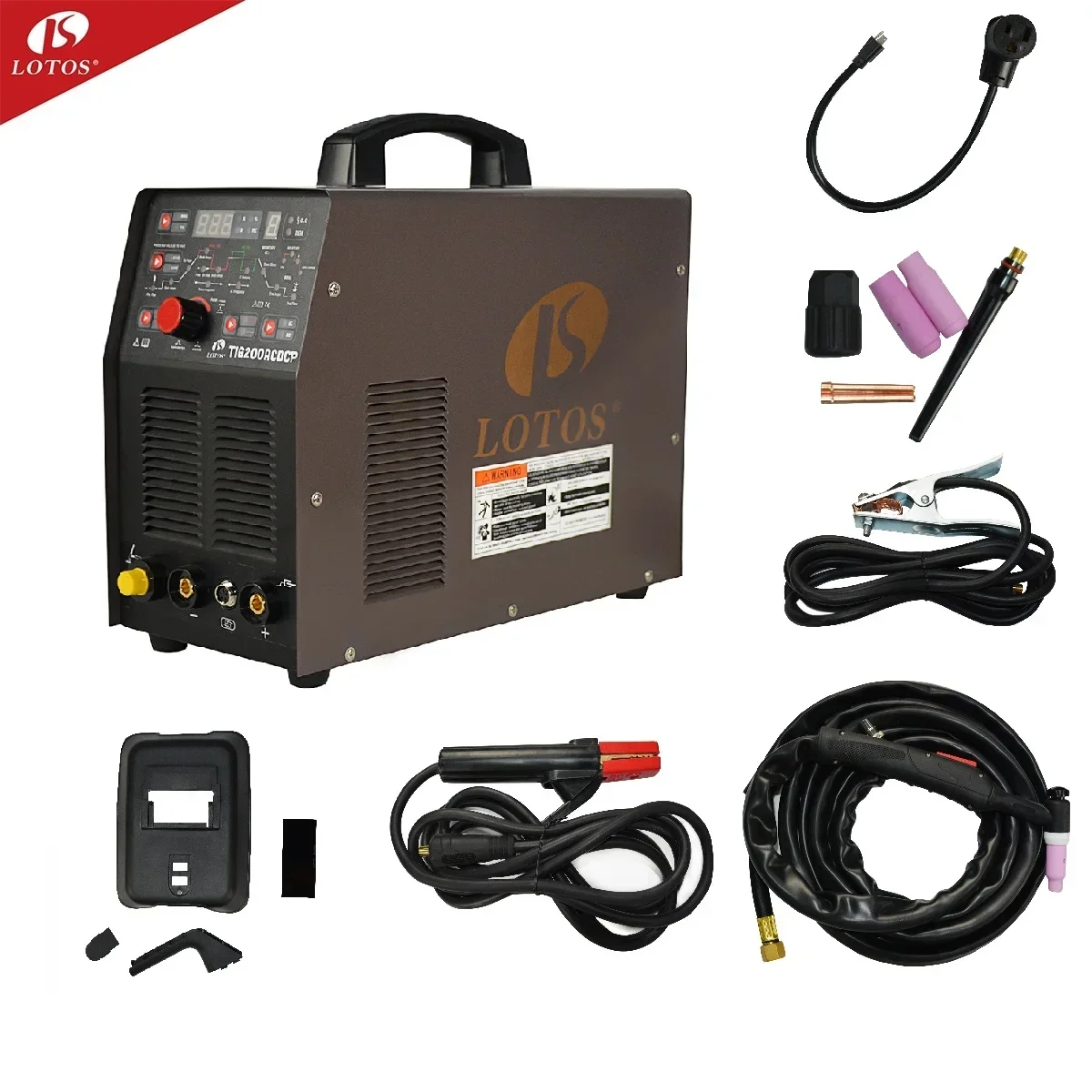 

Lotos TIG200ACDC ac dc tig pulse portable inverter welding equipment lotos aluminium welding machine tig