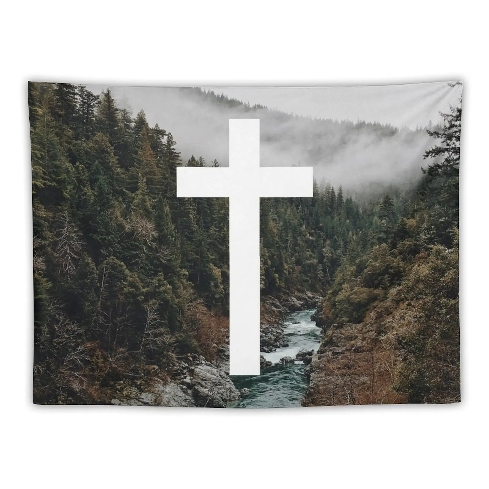 

Christian Cross Tapestry Room Decoration Accessories Home Supplies Tapestry