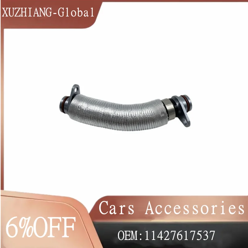 

11427617537 1Piece Turbocharger Oil Return Pipe Hose For BMW Mini F54 F55 F56 F57 F60 F20 F21 F22 F23 F30 Car Accessories
