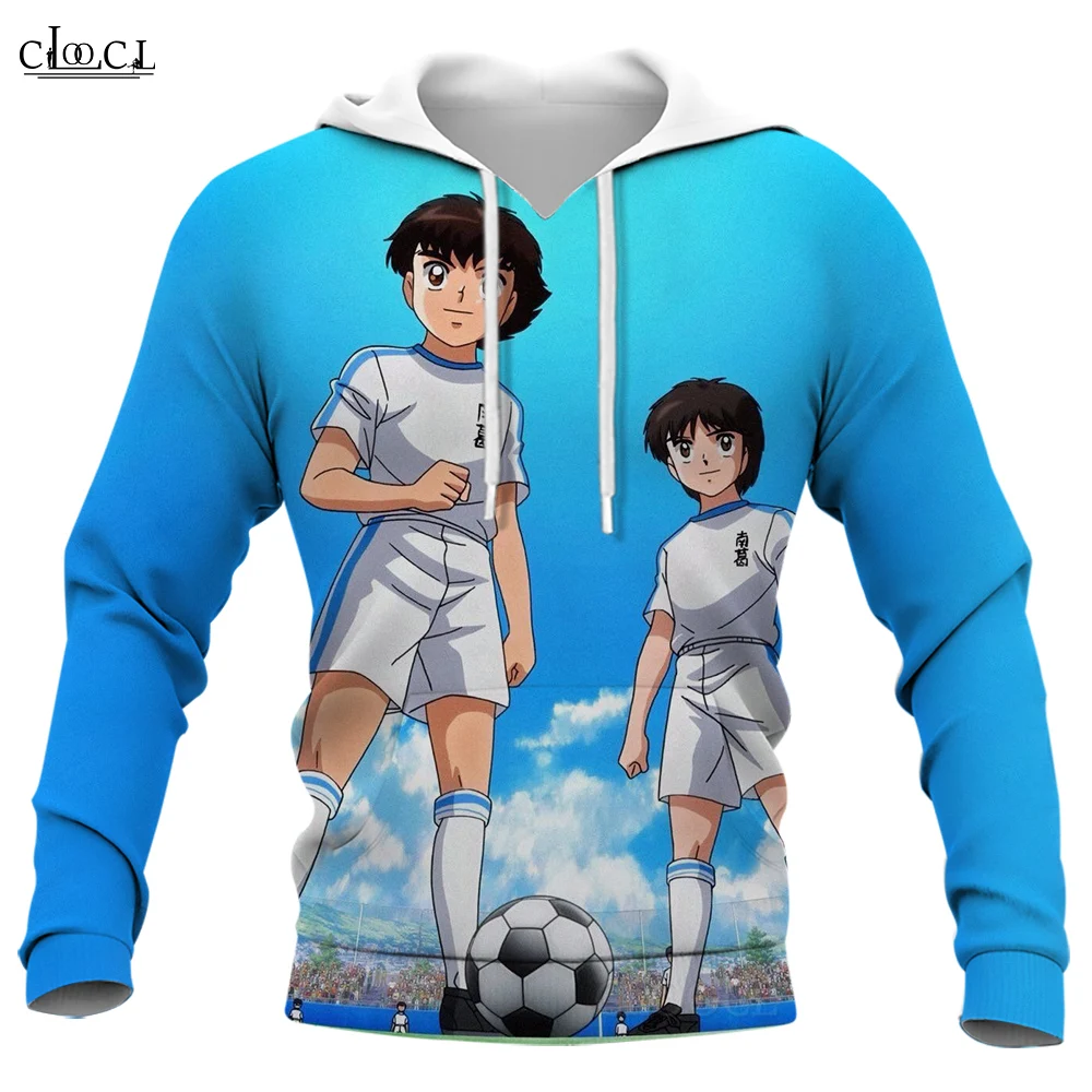 

Captain Tsubasa Hoodies para homens, Anime Print, Streetwear, Modelo Unissex, 3D, Casacos, Anime, Drop Shipping