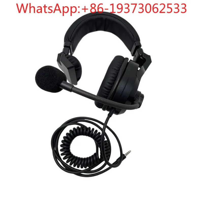 Camera Unilateral Head-mounted Ear Microphone Rotates 270 Degrees Comfortably with Device 3.5 Plug