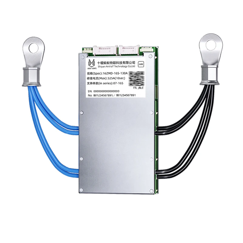 Afbeelding 7: ANT SMART BMS 7-16S Continu130A Peak 325A Li-ion Lifepo4 LTO Batterij 24V 48V Ingebouwde Bluetooth dezelfde poort Smart Balance Board