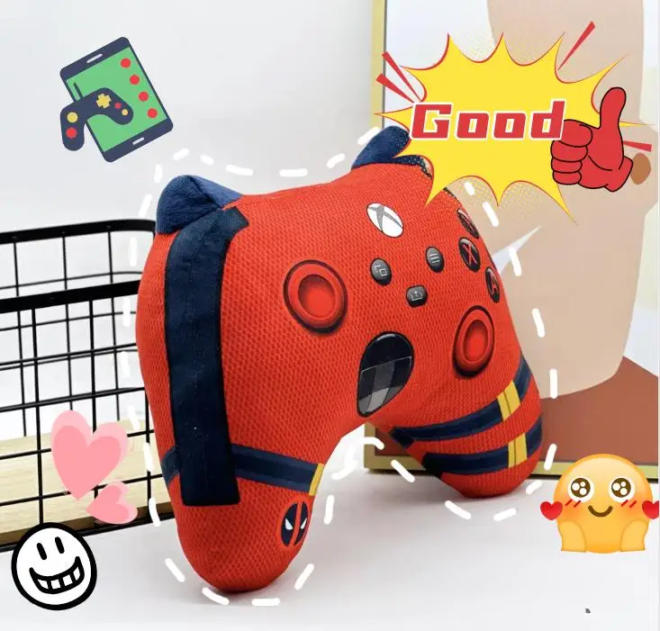 

Red game controller plush toy Black Myth Wukong game must-have cute cartoon companion gift Must-have for game lovers Favorite fo
