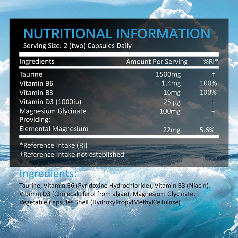 Integratore di taurina 1500mg  - Longevity Health & Wellness Hotel recensione e prezzo