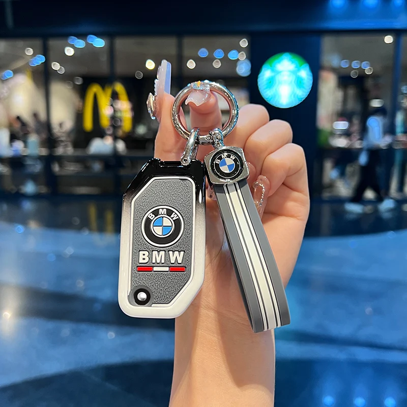 Flip-Schlüsselgehäuse mit vollständiger Abdeckung für BMW R1250GS R1200GS C400gt F750GS F850GS K1600B K1600GT R1200RS R1200RT F900R F900XR Motorrad